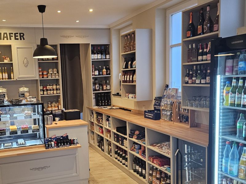 Verkaufsraum STRAND & HAFER Backstube und Kaufladen in Börgerende an der Ostsee